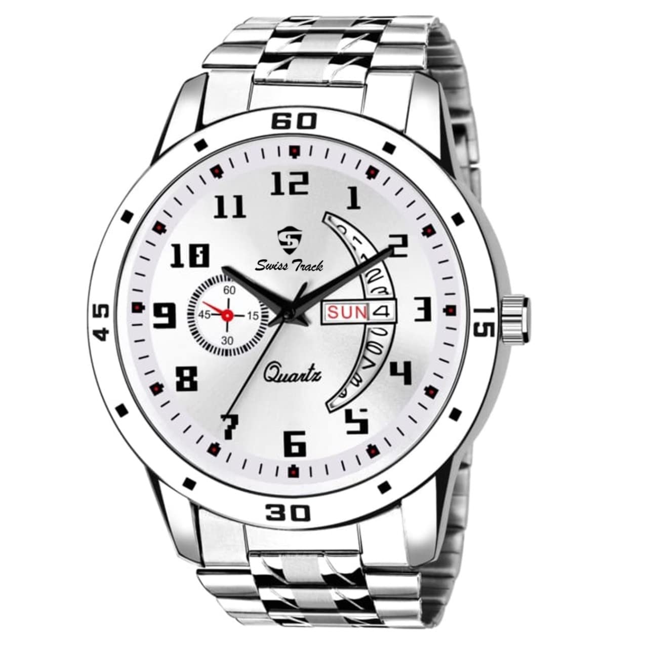 swiss track Analog Chain Strap Watch for Gift Mans/Boys (ST-112) Pack of 1 Pc (B0BNB5BPXD) Amazon Price History, Amazon Price Tracker