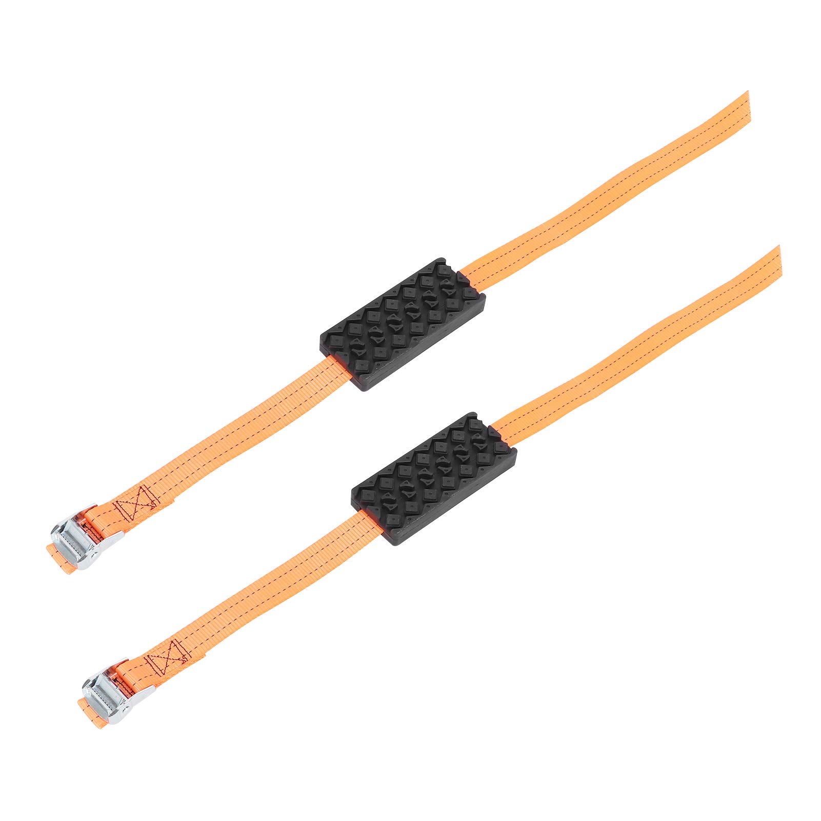 Fydun Cadena de Rueda de neumático, 2 Piezas de Cadena Antideslizante de Emergencia Hielo Nieve para Hielo/Nieve/Barro Carretera conducción Segura camión SUV Accesorios para automóvil