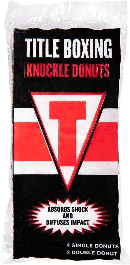 Title Boxing Knuckle Donuts - Knuckle Protection, Knuckle Guards, Hand Wraps, Fist Guards, Boxing Knuckle Guards, MMA Knuckle Protection, Hand Wrap Padding