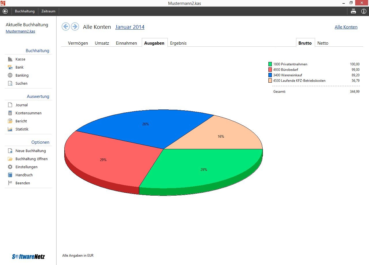 Softwarenetz Kassenbuch 5