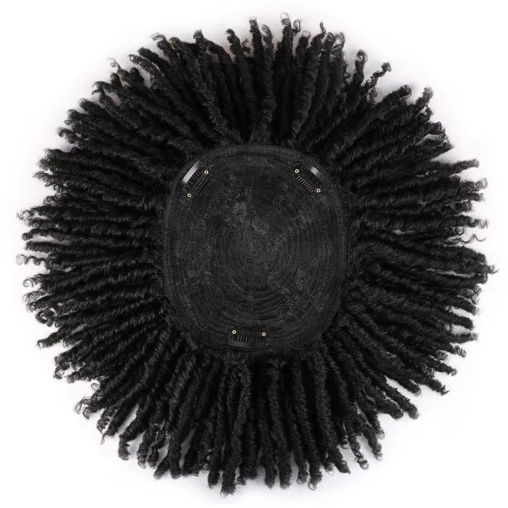 Accesorios Pelucas Pelucas Cortas Para Rastas Peluquín Negro Pelucas Para Mujeres Y Hombres(2)