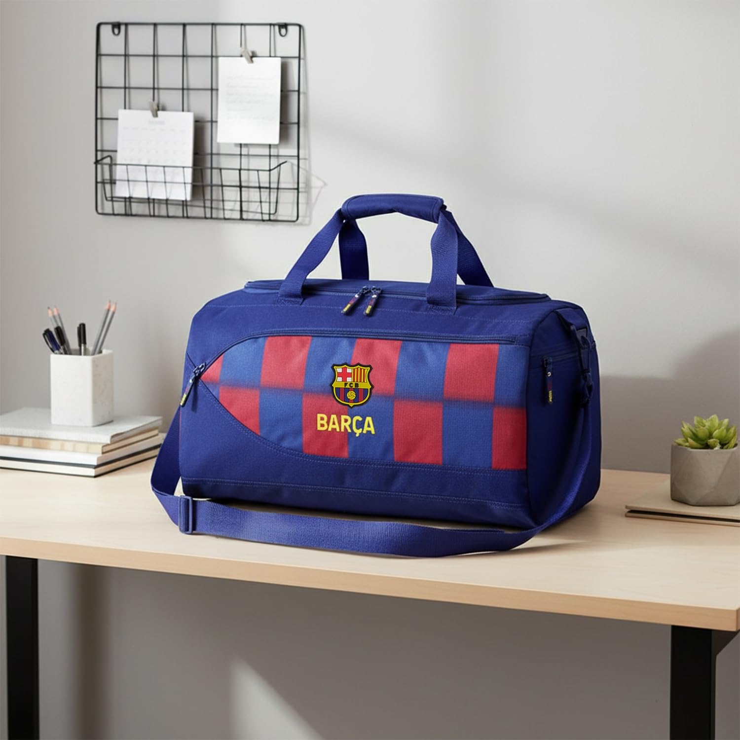 Zaino Barça per scuola, sport e viaggi con design culé moderno – Zaino Barça per bambini e ragazzi con schienale imbottito e ampio spazio interno