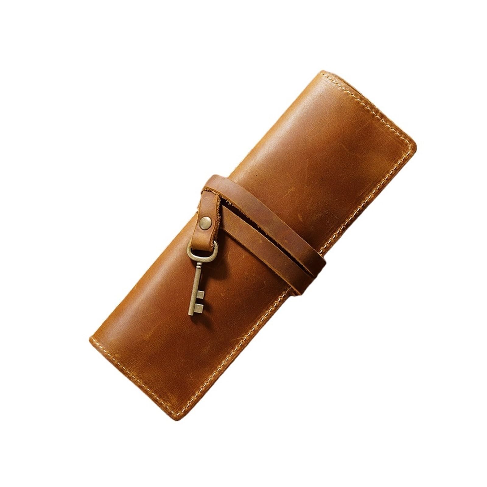 Crazy Horse Leder-Bleistiftrolle