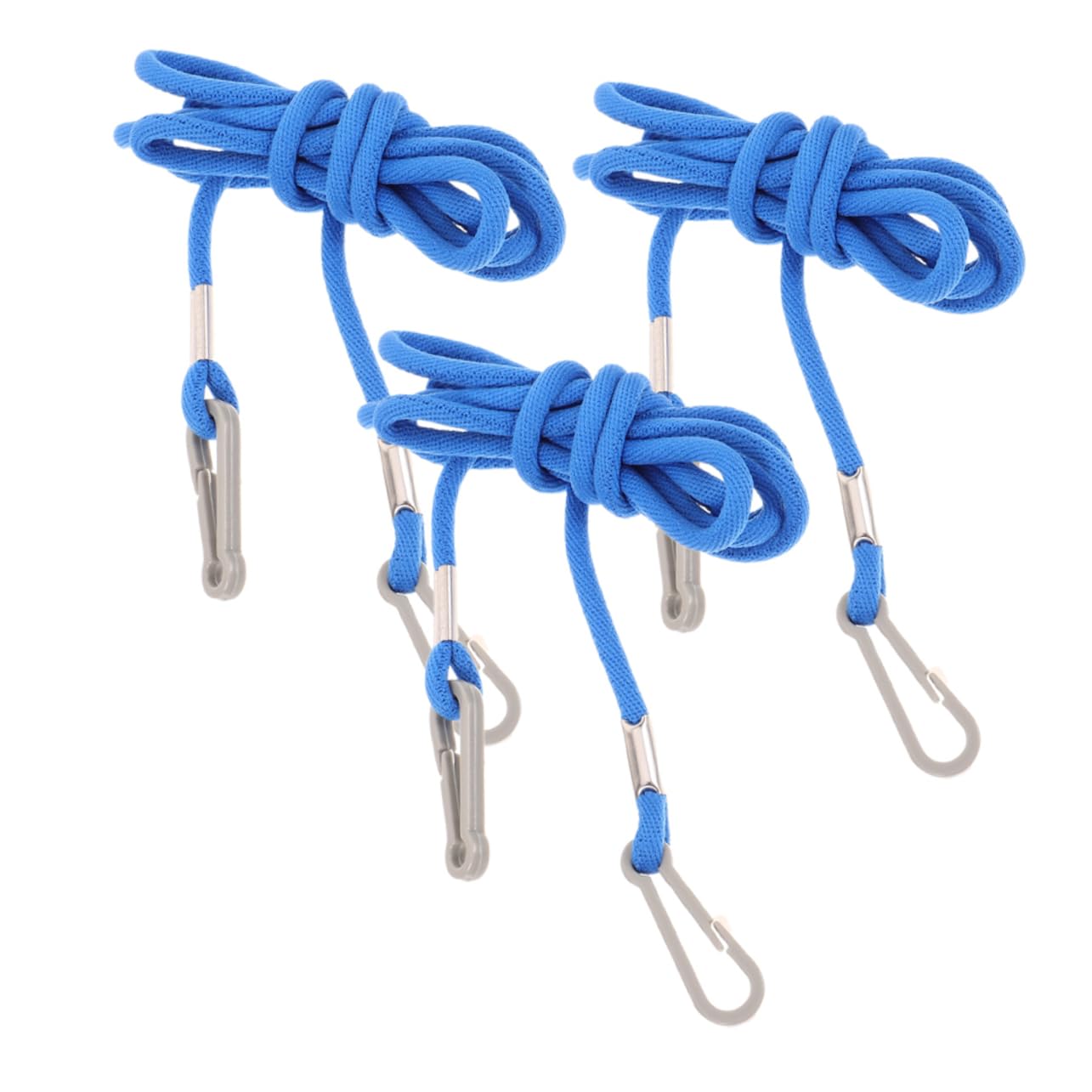 Holibanna 3pcs Boys and Girls Winter Gloves Mitten Clips and Lanyard Anti-Lost Glove Leash for Skiing Nylon Glove Straps for Outdoor Activities