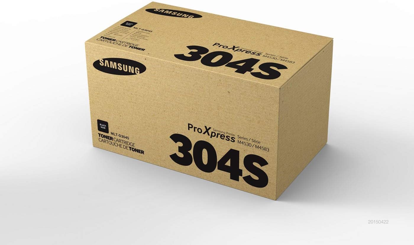 Samsung SV043A MLT-D304S Toner Cartridge, Black, Pack of 1, Standard