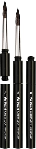 Miniatura 77 de da Vinci Brushes - 1597TP-10 Casaneo Artist Brush 10, negro