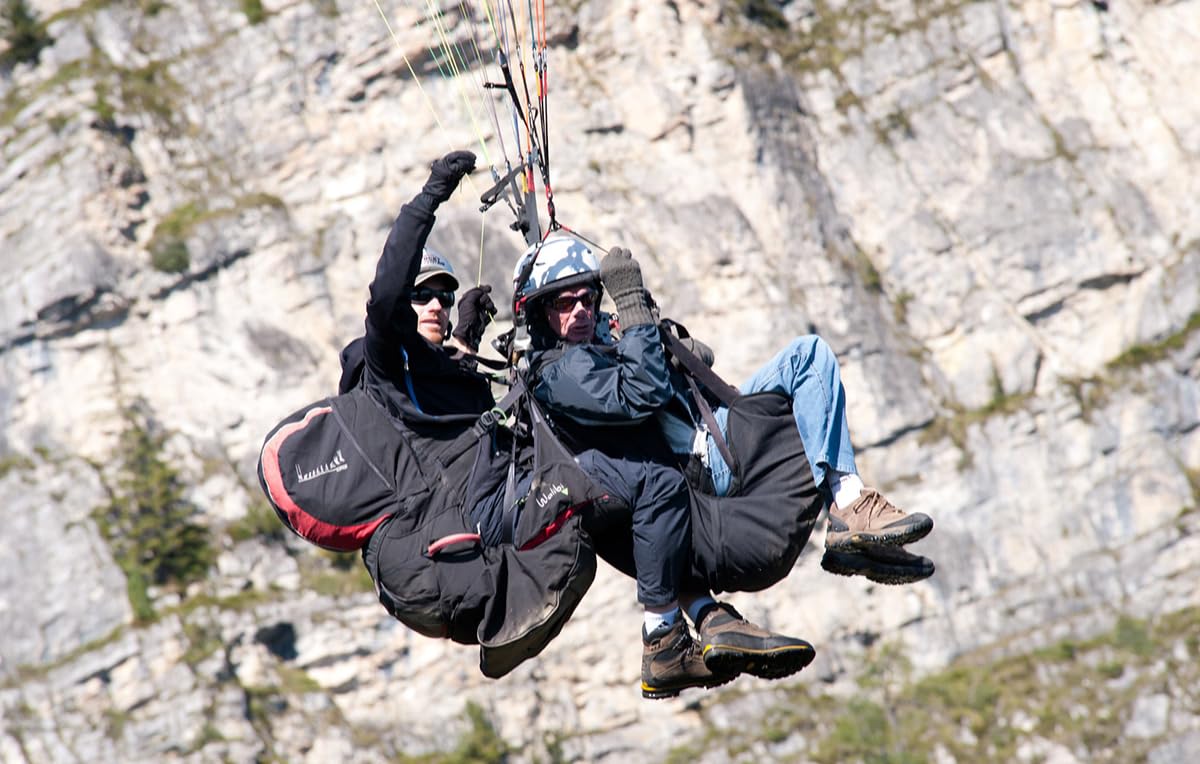JOCHEN SCHWEIZER Geschenkgutschein: Gleitschirm Tandemflug Fügen