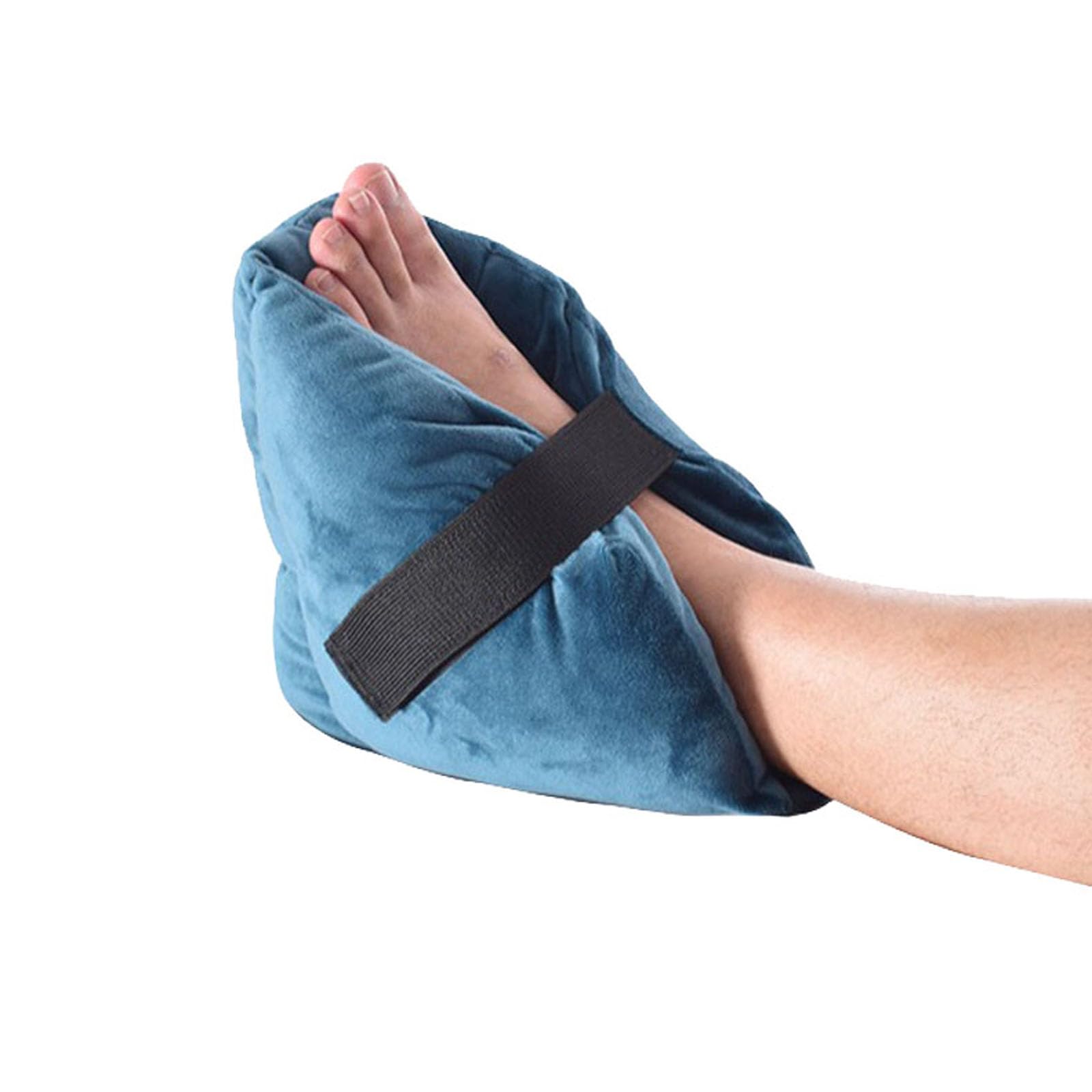 Cuscino protettivo per tallone, per alleviare la pressione da piaghe e ulcere, cuscino protettivo per il tallone, per piaghe da decubito, lesioni, supporto del piede per sedie a rotelle (1 pezzo