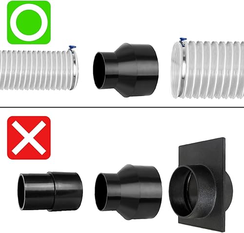 Miniatura 7 de WEN DC3474 - Colector de polvo rodante de 7.4 amperios con motor de inducción, bolsa de 15 galones y soporte de pared opcional, color negro y