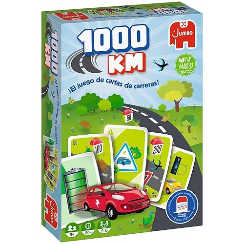 Jumbo 1000 km - Card Game - Family Game -