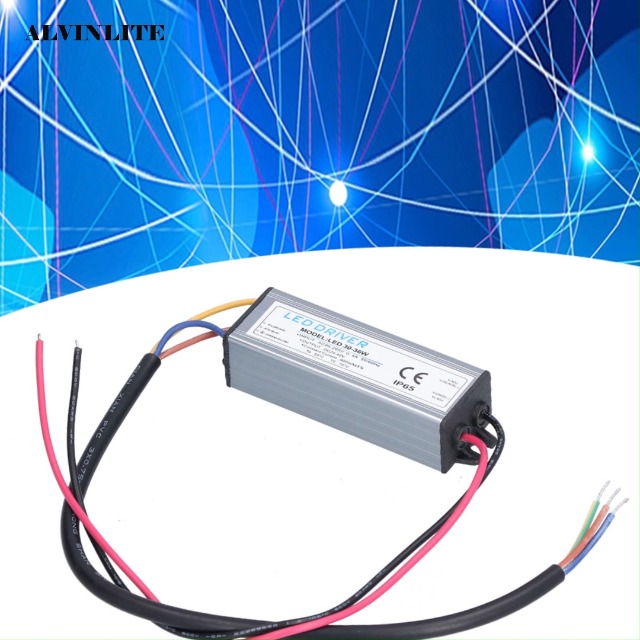 Image of LED Driver Waterproof IP65 Power Supply Transformer Adapter AC 95 to 265V to DC 24 to 42V Low Voltage Output 900mA Power Converter for LED Light(LED Lamp 30-36W)