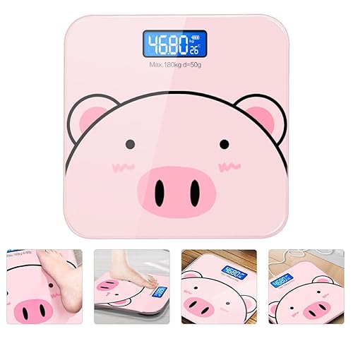 Miniatura 6 de Precision Cartoon Digital Body Weight Scale with USB Charging High-Sensitivity Sensor for Accurate Bmi and Fat Measurement Multi-Function Electronic