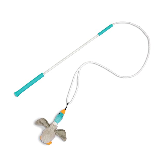 Outward Hound Tail Teaser - Varita interactiva para Perro, Juguete para Hacer Ejercicio y Jugar, Juguete…