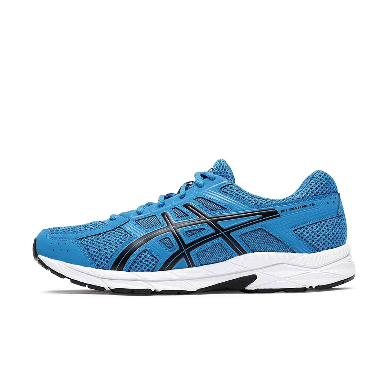 Mens Gel-Contend 4B+ Aegean Blue/Black Running Shoes - 10 UK (1011B141.422)-image-32