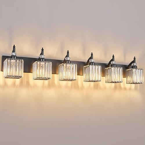 Miniatura 22 de Juego de dos apliques de pared modernos dorados para interiores, lámpara de pared de cristal, luz de pared montada en la pared, aplique de pared