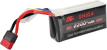 Amazon.co.jp: MJXRC 11.1V 2200mAh 25C ラジコンカー用バッテリー 1個