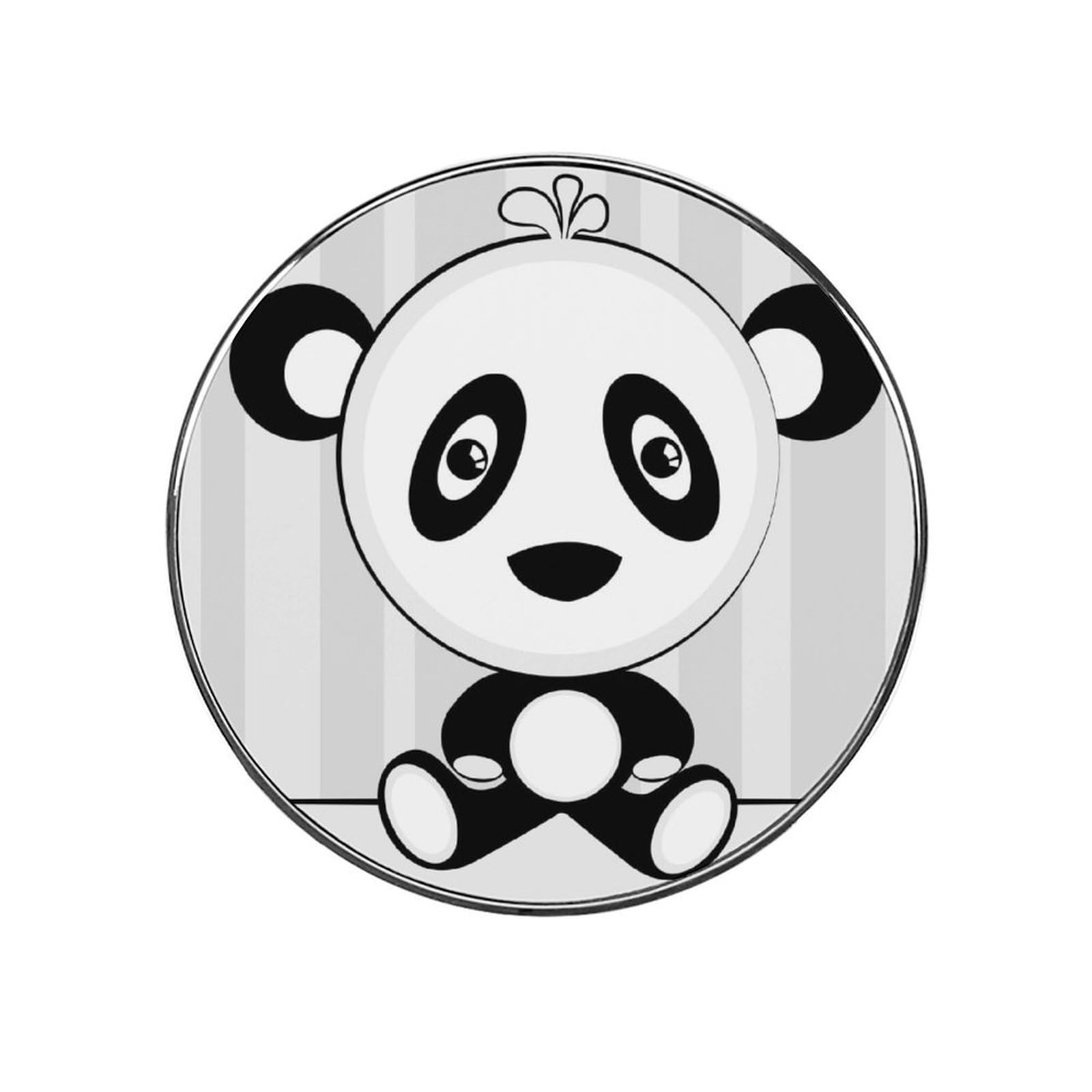 Black White Panda Refrigerator Magnet Decorative Locker Magnet For Kitchen And Office Home Décor