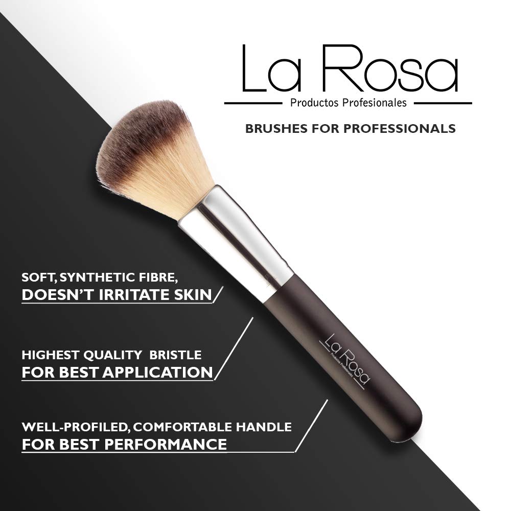 La Rosa Face Powder Brush, Black - Image 2