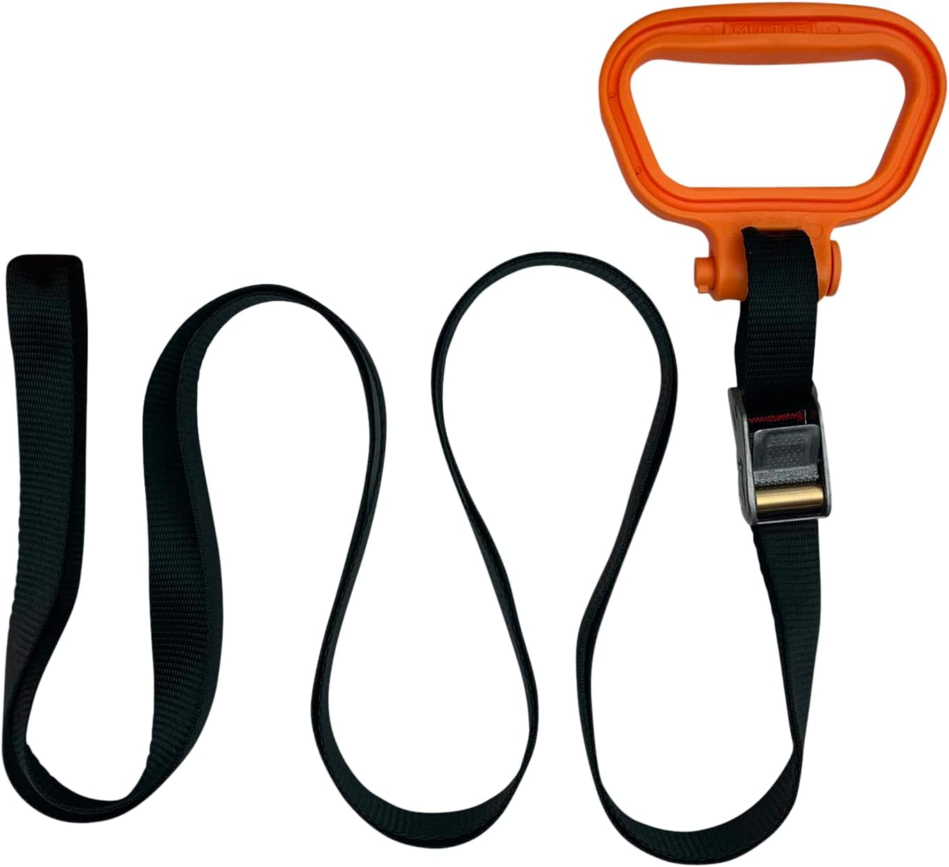 MULTUS - Handle and Haul 1 - Handle Adjustable 9 Ft Polyester Moving Strap Cam Buckle System to Secure Lift Carry Boxes Stackable Plastic Heavy Duty Storage Container Handles Tie Down Fast & Easy