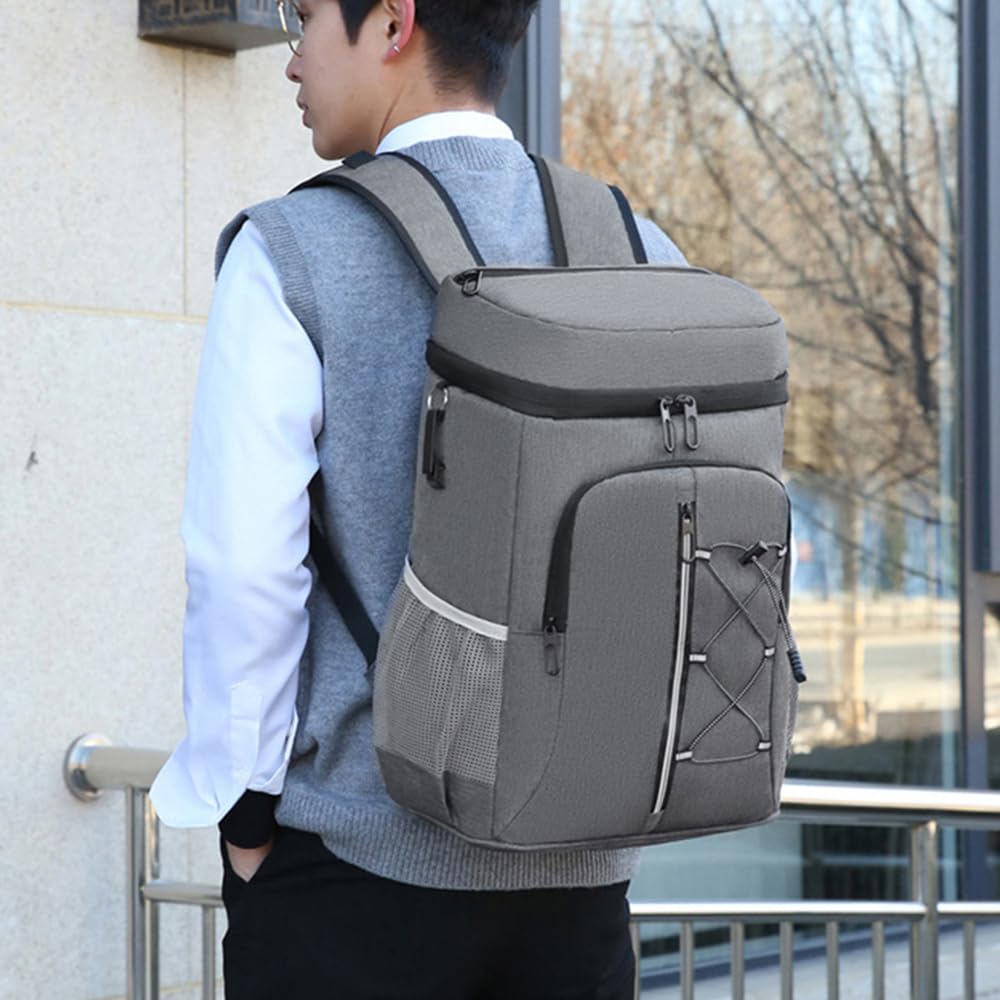 ühlrucksack, Kühltasche Rucksack, Picknickrucksack,25L Leichter Camping-Rucksack für Männer und Frauen, geeignet für Outdoor/Picknick/Camping/Grillen/Wandern
