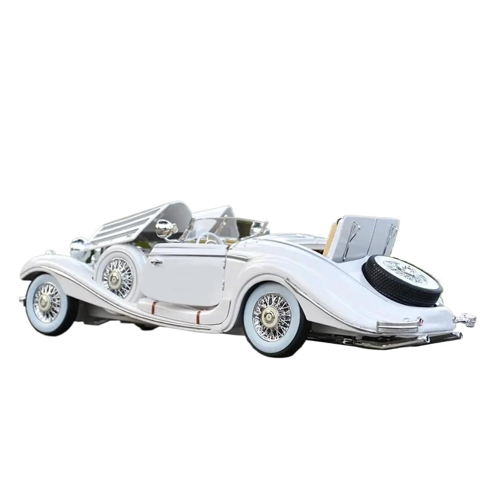 Metallo Scala Replica 1 18 1936 Per Mercedes Benz 500K Typ Special Roadster Veicoli Pressofusi Statici Modellini Di Auto Da Collezione Giocattoli
