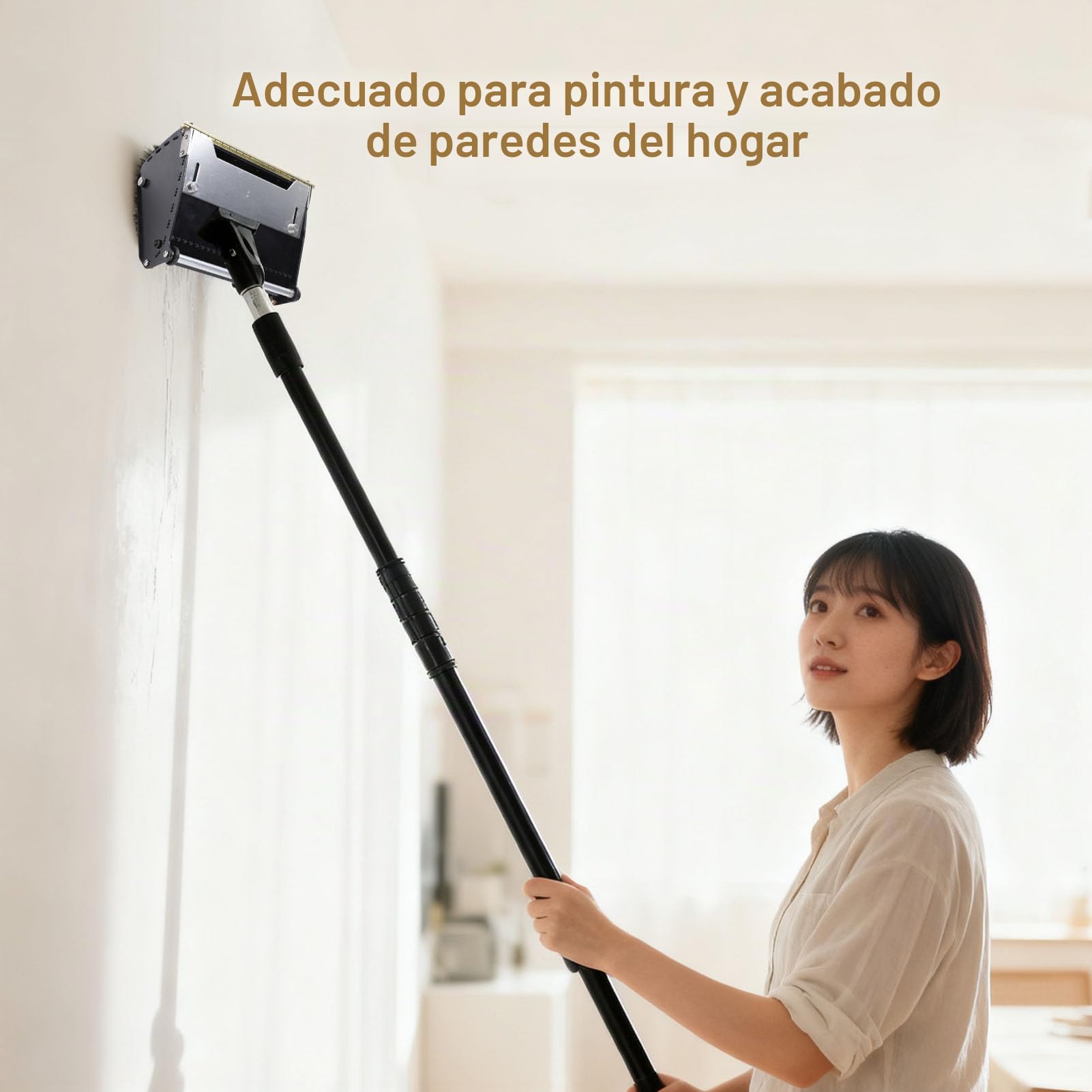 Caja Plana Masilla Caja De Raspado Masilla Caja De Raspado Herramienta De Acabado De Pared Tablero De Yeso Caja Plana Acabado Caja Plana Para Profesionales Entusiastas Del Bricolaje(8 pulgadas)