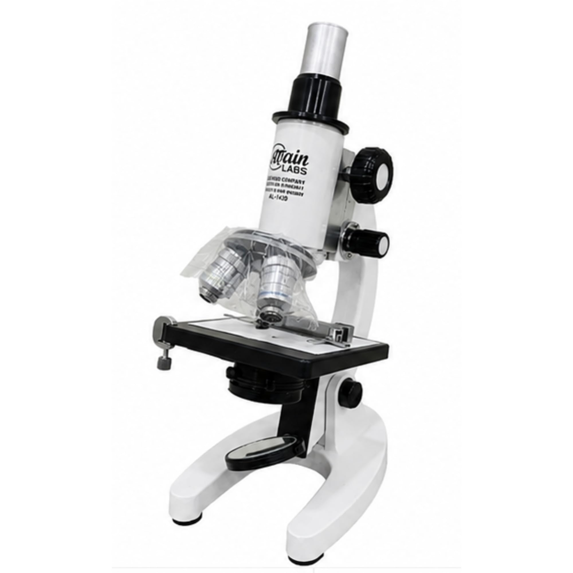 AvainLabs® Student Compound Microscope | AL-142D Monocular Biological Microscope with Brass Mechanical Stage | Science Laboratory Equipment for Students & Educational Institutes-picture-35