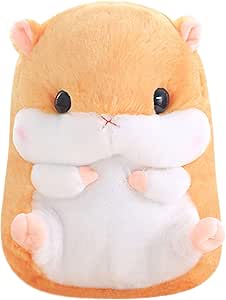 Amazon.com: Hamster Plush Pillow Toy Big Small Hamster Plushies Cute ...