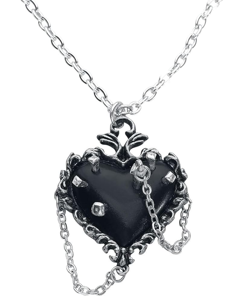 Amazon.com: Alchemy Witch Heart Necklace England Malevolent