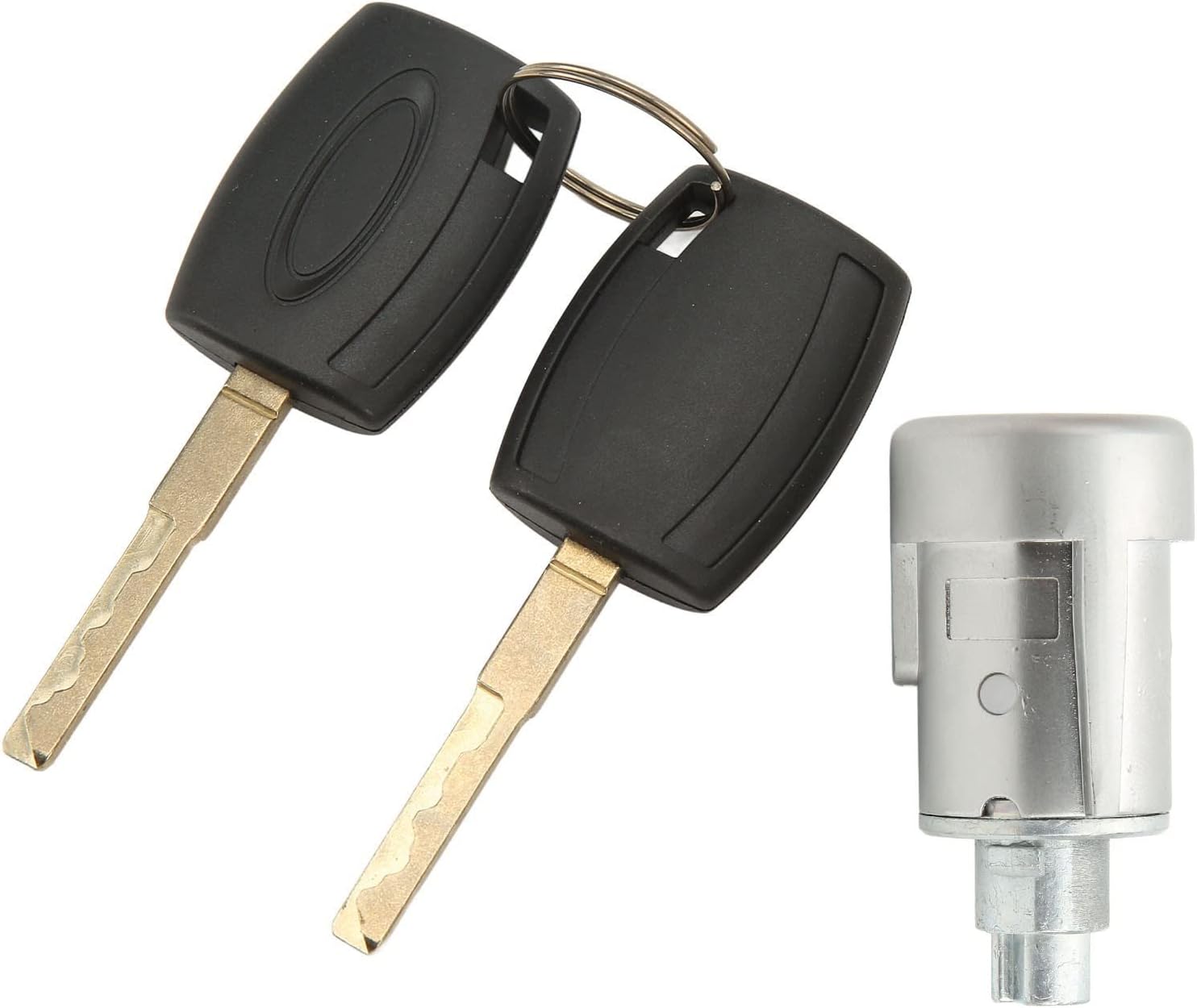 Ignition Barrel Lock Fuel Door Lock Cylinder with 2 Keys 1926227 Replacement for Mk8 2014‑2019