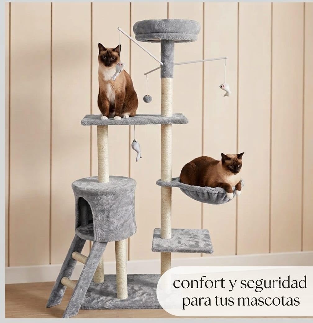 Casa de Gato - Refugio para Gatos - rascador para Gatos