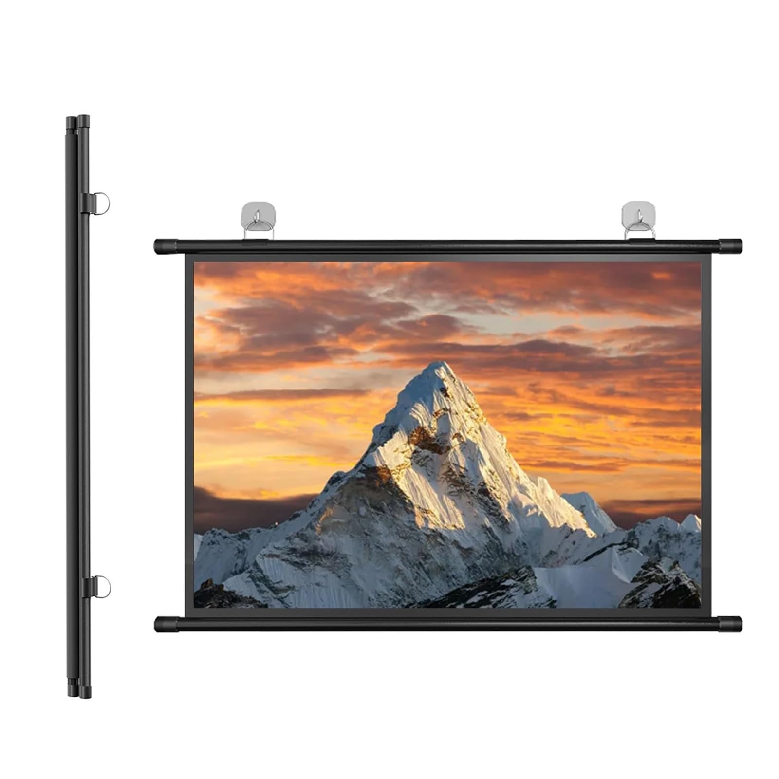 Amazon.co.jp: 手動吊り下げ式 プロジェクター スクリーン