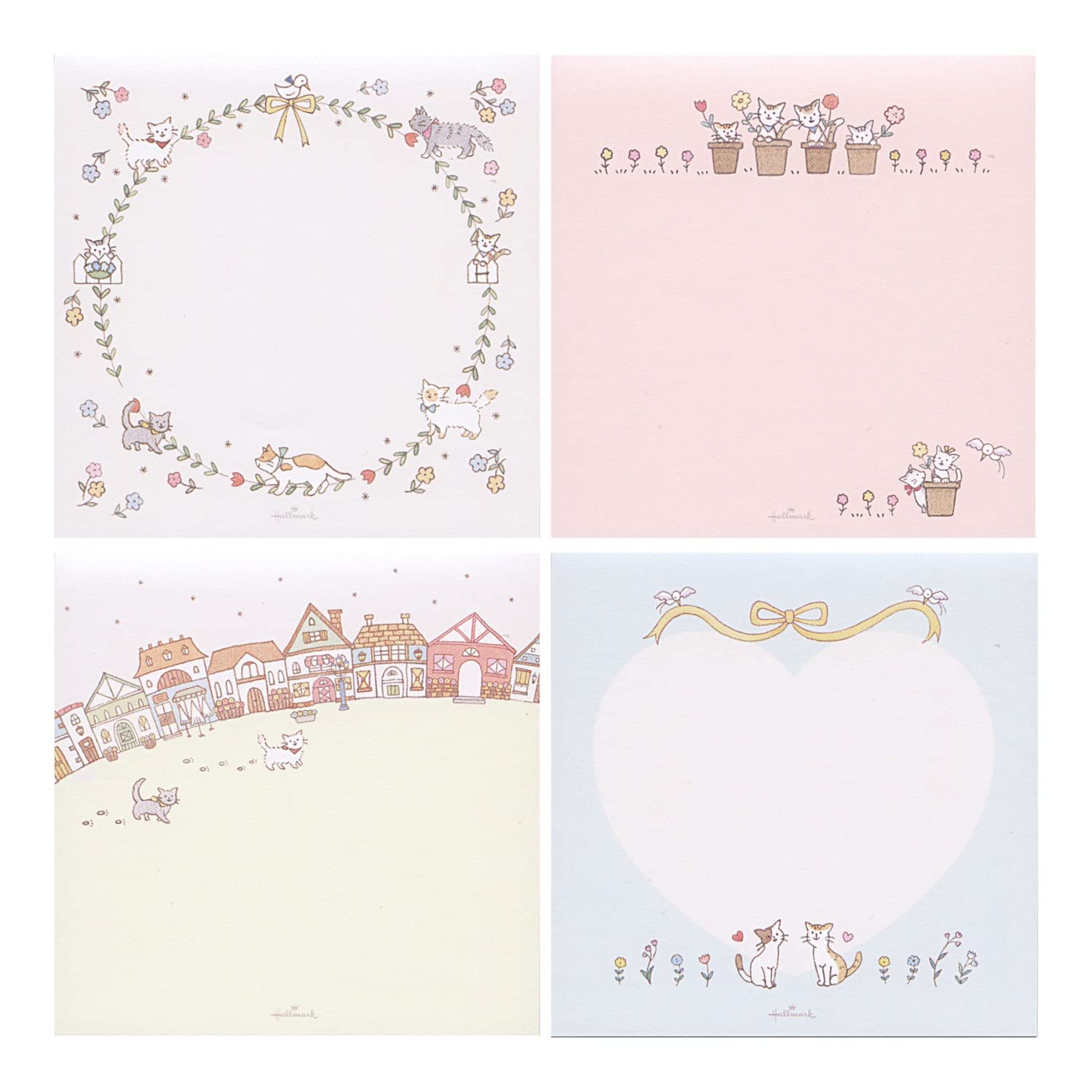 ホールマーク　Tiny Animal Tale  メモパッド　全4種 Amazon.co.jp: メモパッド タイニー・アニマル・テイル【ネコと