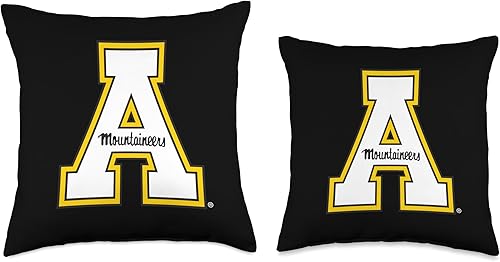 Miniatura 3 de License Champs NCAA Appalachian State University Mountaineers-PPAPP033 - Almohada de 18 x 18 pulgadas, multicolor
