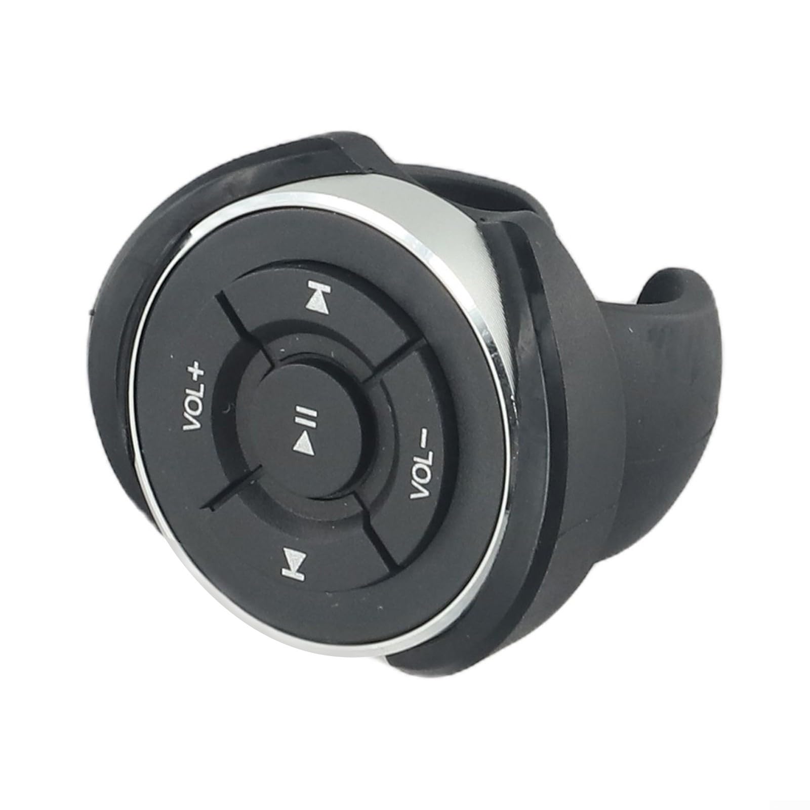 Telecomando wireless per volante, pulsante multimediale per musica e chiamate, controller impermeabile IPX4 4.0 con supporto per auto, moto, sci