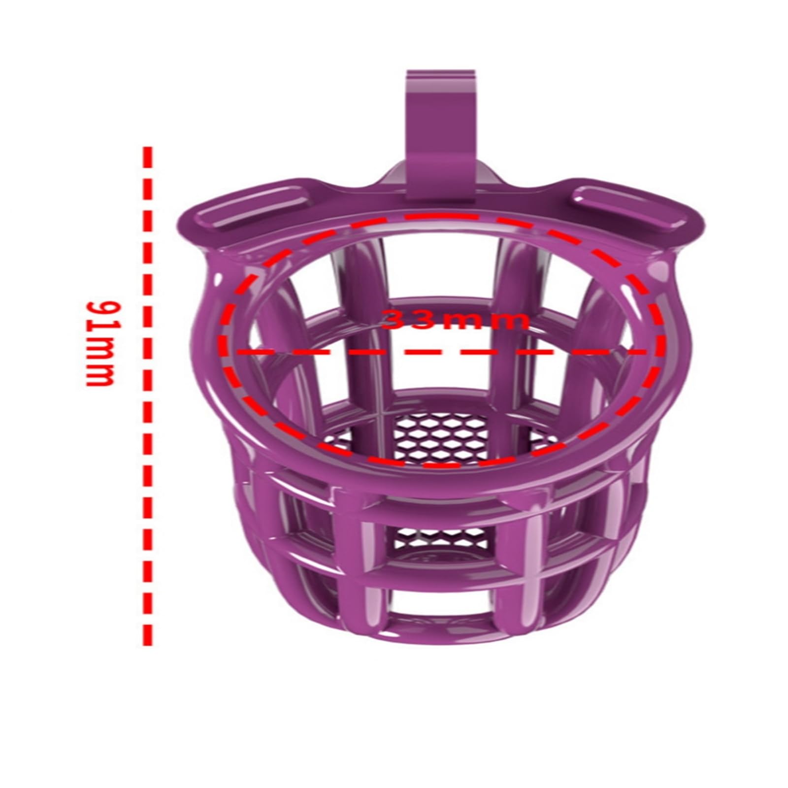 ETOMEY - Jaula multifuncional de resina para deporte y fitness con 4 anillos A75-27 (L)