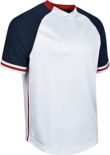 Show V-Neck Baseball Jersey Camiseta de béisbol Hombre