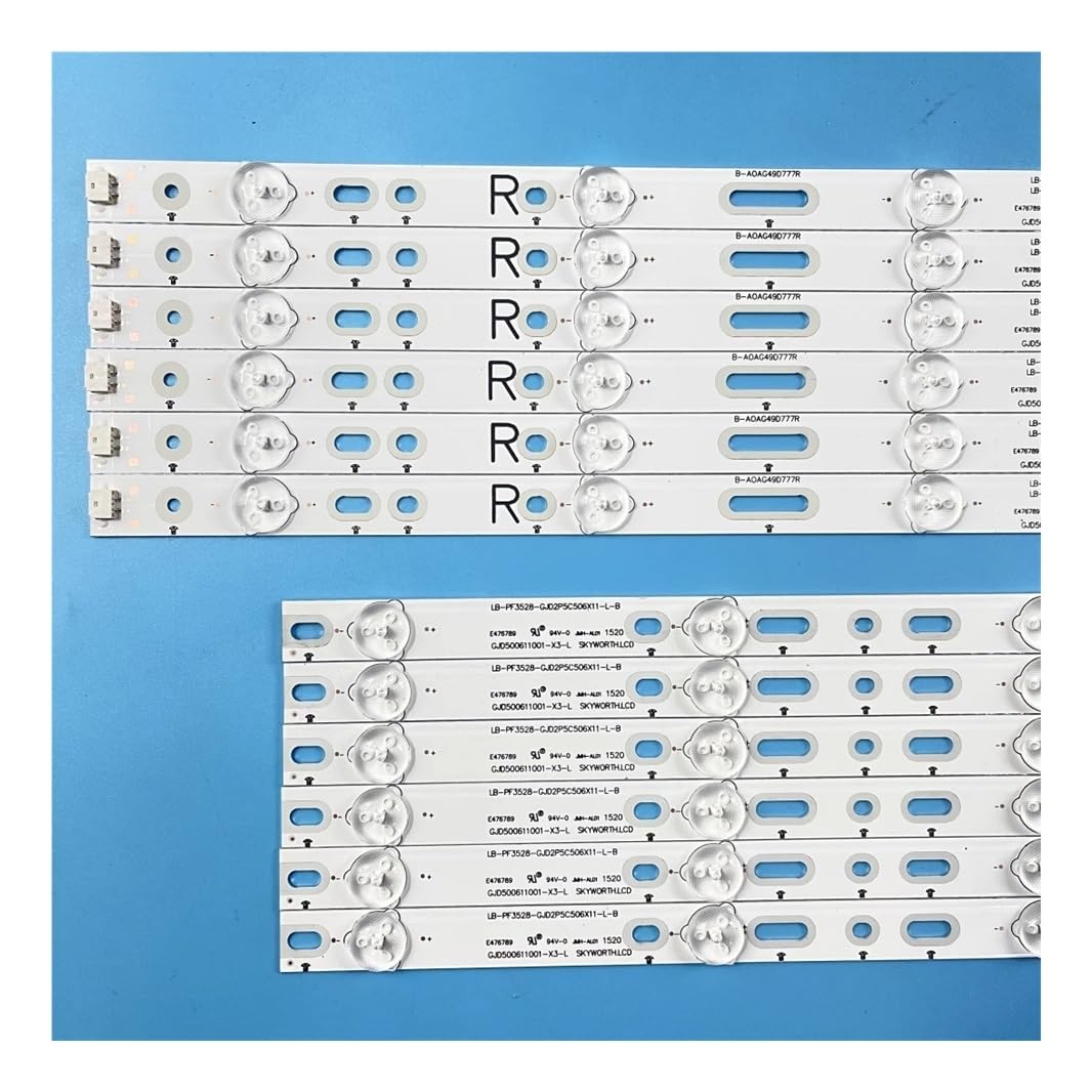 HYKPSTYJY LED Backlight Strip for 50PFH6550 50PFH4329/88 50PFH4009/88 50PFH6510/88 50PFL6340/T3 50PFL6540 50PFT4509 50PFK6501