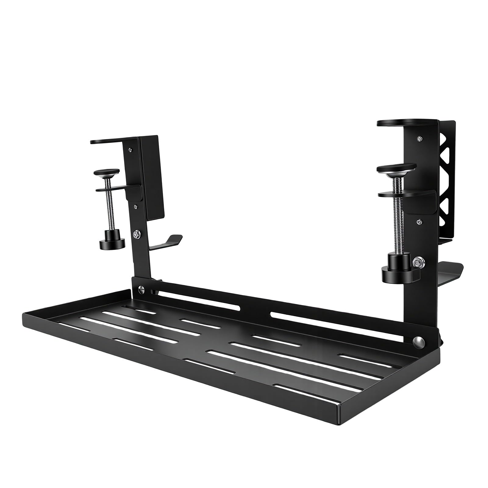 Support de Gestion de Câbles sous Bureau avec Fixation par