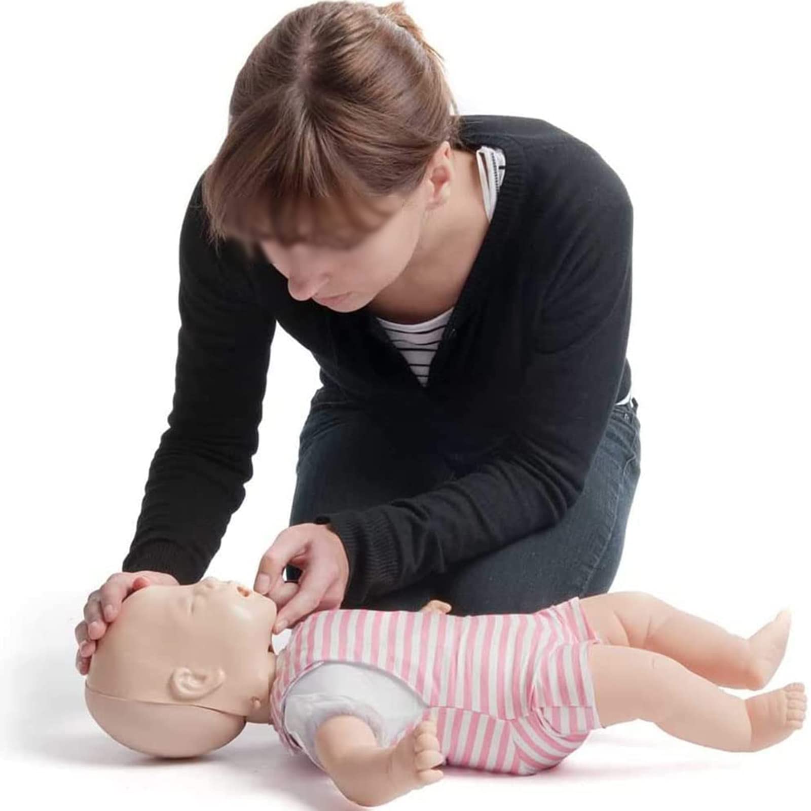 Erste-Hilfe-Modell Für Kleinkinder, HLW-Puppe Mit Tasche, Reanimations-Puppen Für Die Schulungshilfe In Der Krankenhausschule, Für Pädagogisches Unterrichts- Und Forschungstraining