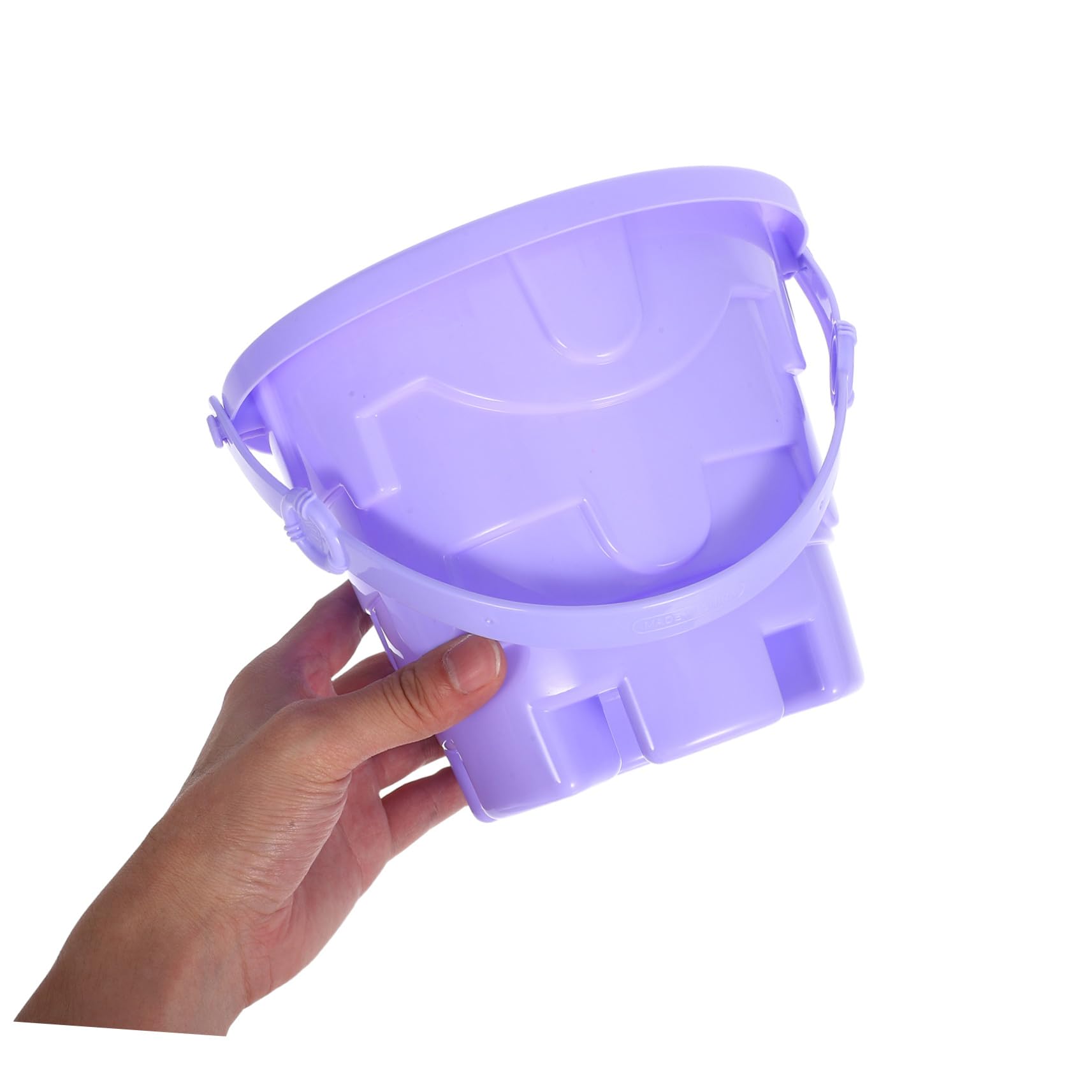 Secchiello Mare Bimbo Plastico 5 Pezzi Mini Bucket Toys Atmosfera Estiva | Design Creativo Leggero, per Spiaggia e Sabbia, Set per Ragazzo Ragazza, Gioco Pratico Colore Casuale