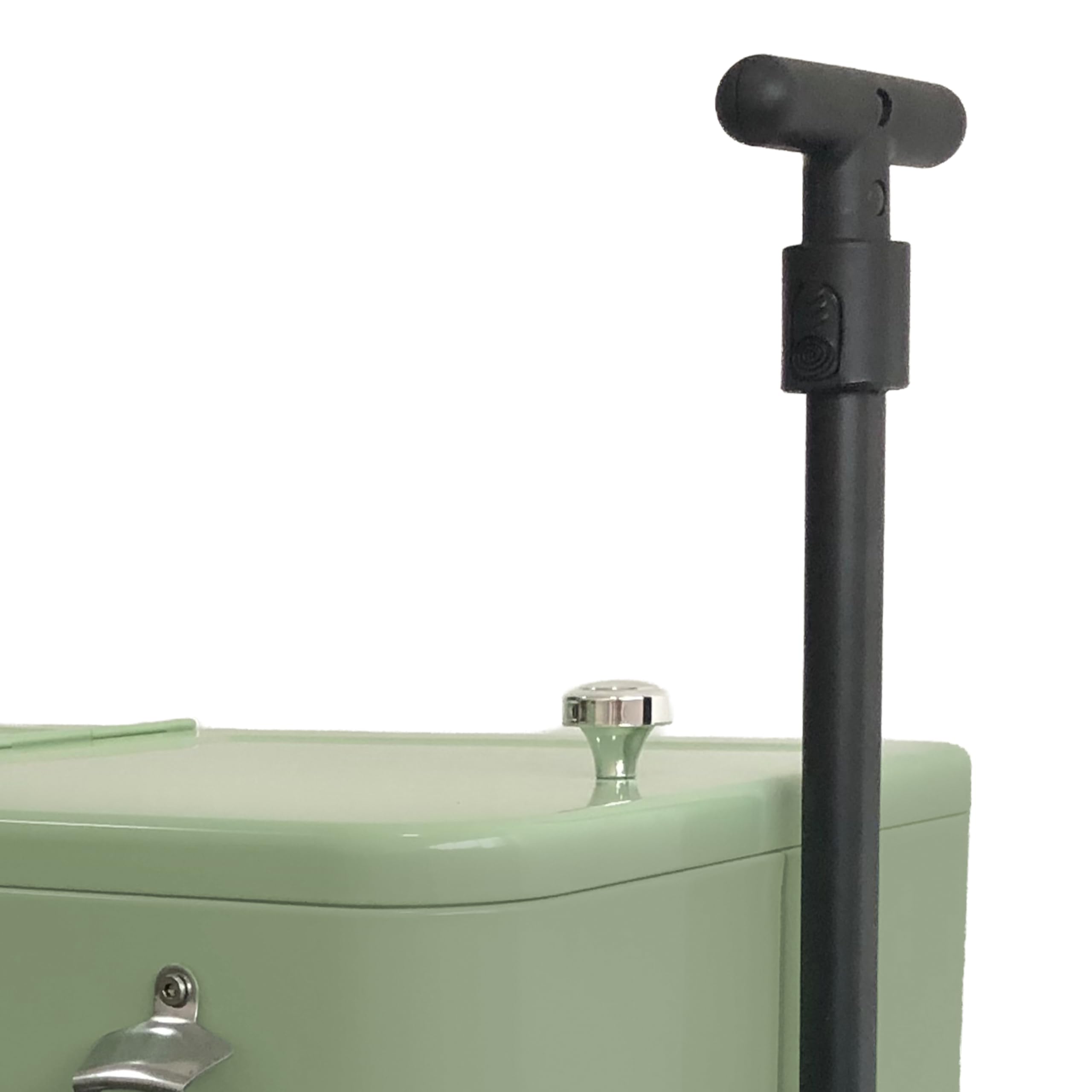 AXI Retro Cooler Vert | Réfrigérateur De Boissons Mobile pour L’Extérieur/Le Jardin | Glacière 76 Litre