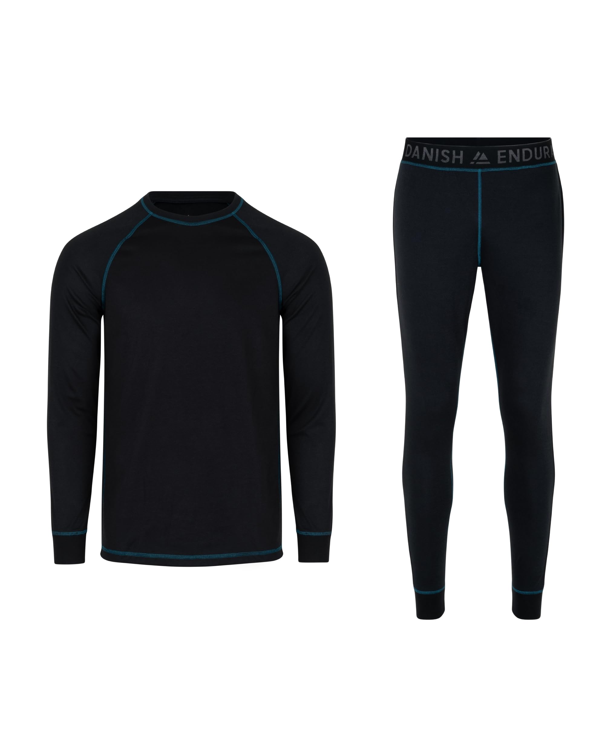 DANISH ENDURANCE Completo Maglia e Pantaloni Termici Uomo e Donna, Intimo Termico per Sci, Trekking