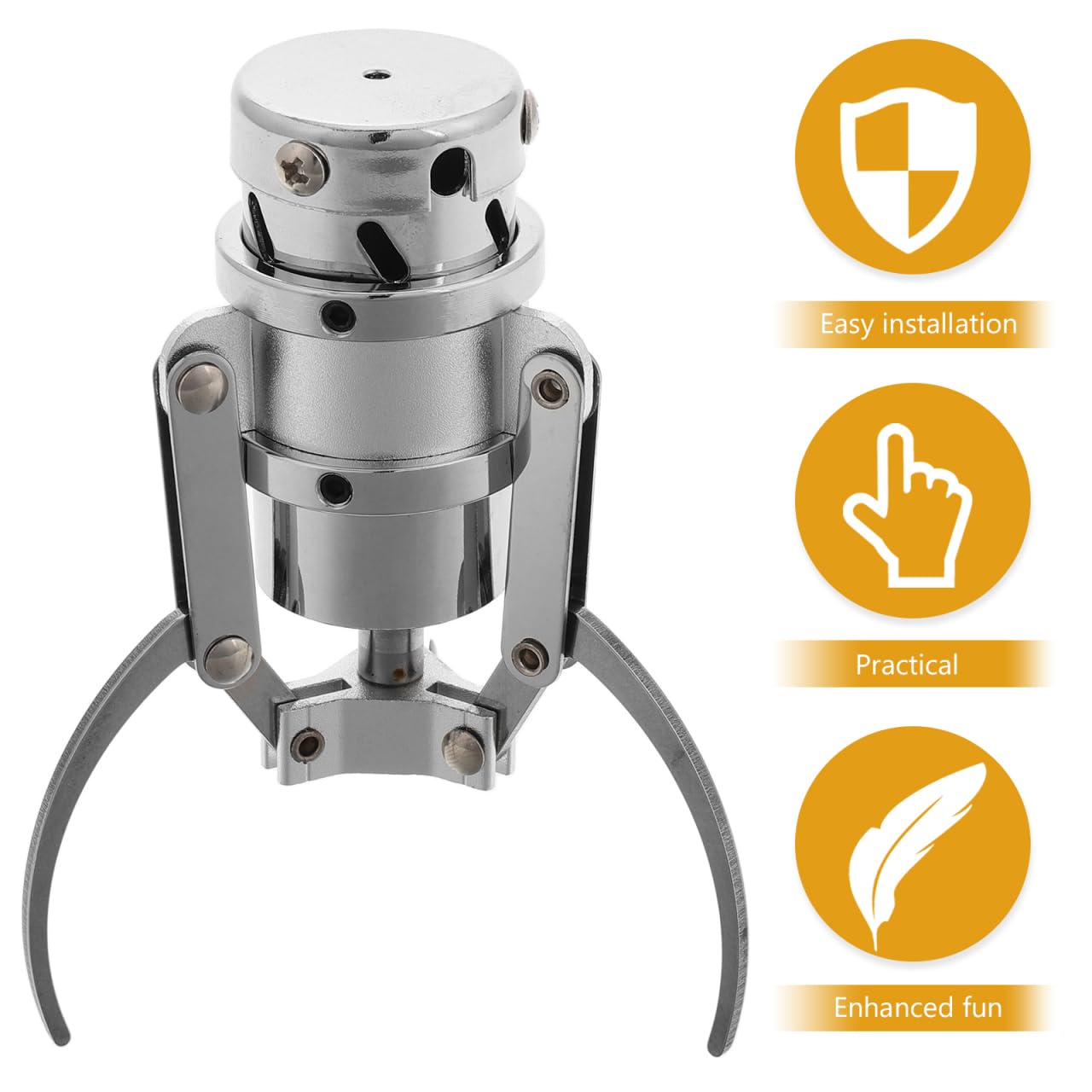 PRETYZOOM Mini pinza di ricambio per macchina da artiglio, artiglio in metallo per caramelle e giocattoli, facile installazione per ragazzi e ragazze, giochi arcade piccolo accessorio per distributori