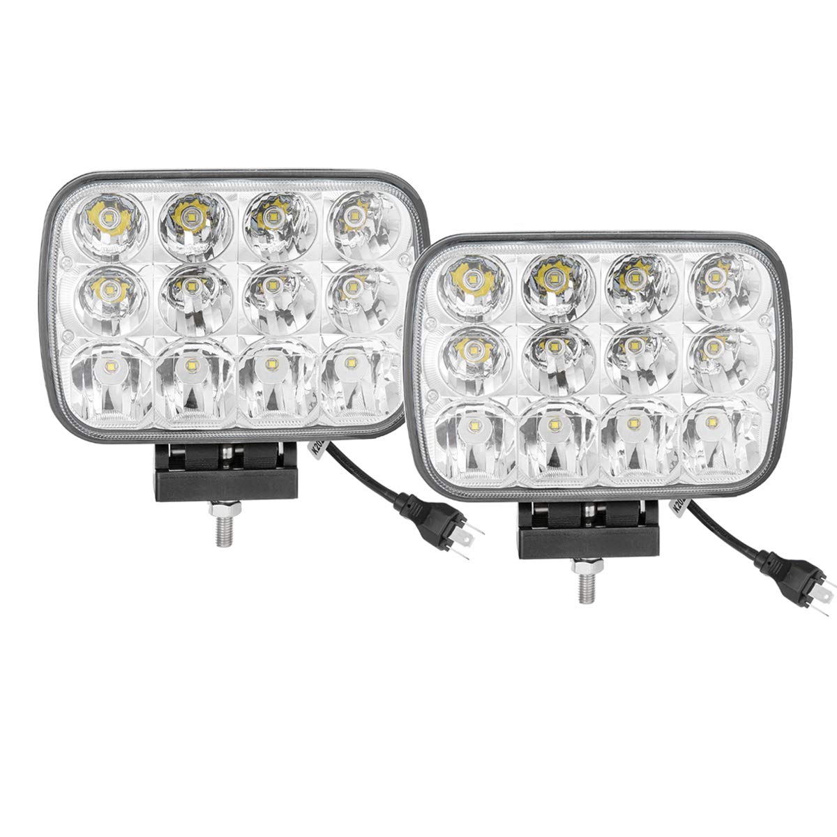 Amazon.com: Super Bright Offroad 5x7 inch Rectangular LED Head 