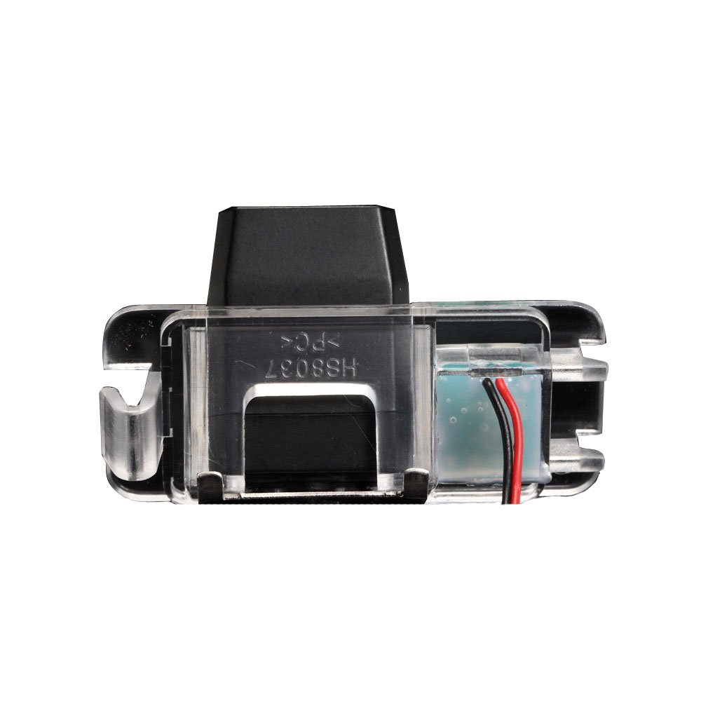 Telecamera posteriore per auto, 1280 x 720 pixel, HD, supporto per parcheggio, visione notturna, per Ford Mondeo Chia-X/Carnivai/S-Max dal 2007 al 2012/Fiesta/Focus/Kuga