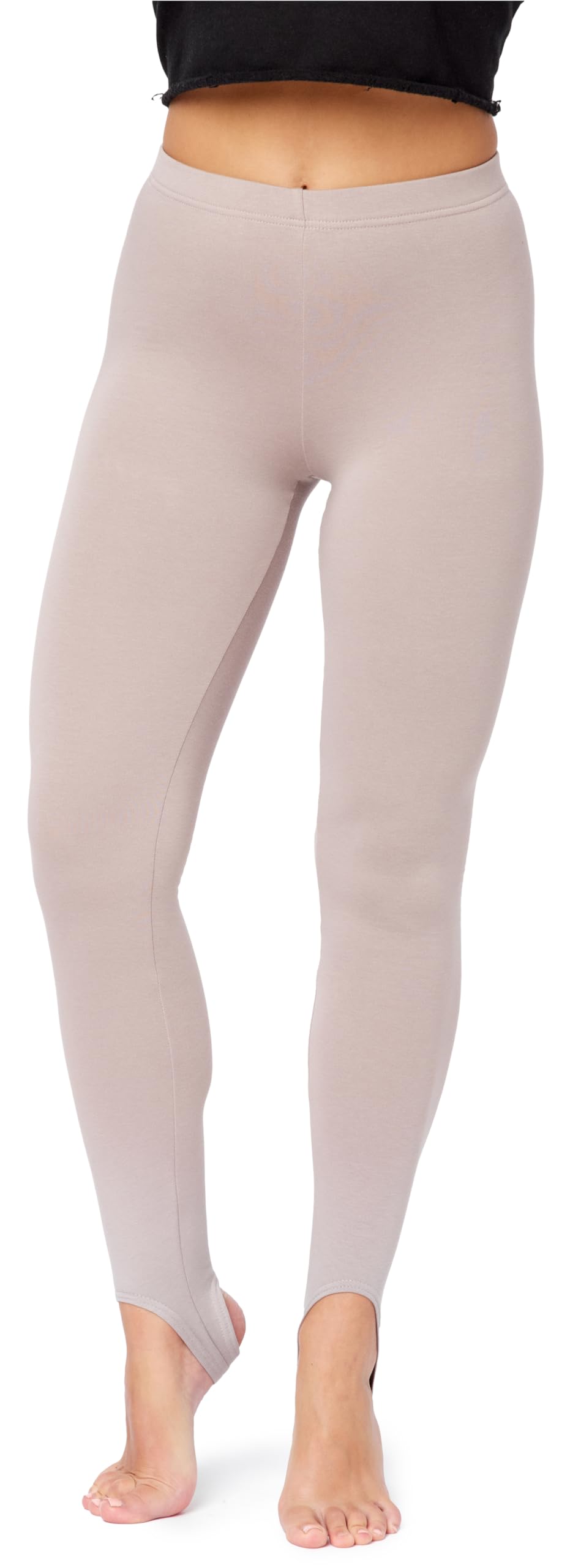 Bellivalini Damen Thermo Leggings Gefüttert mit Fußschlaufe für Winter Warme Apre Ski BLV50-321