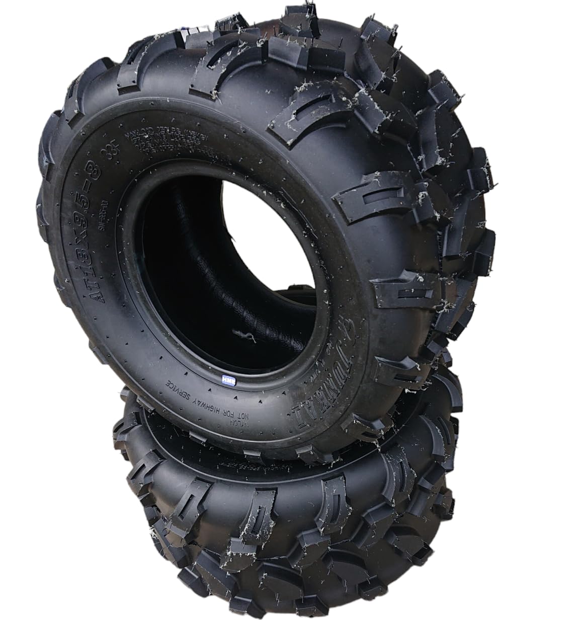 Pneumatici 18x9.50-8 33F Set (2x) JUNKAI per cerchione 8x7.00" trattore, tosaerba, quad, ATV, spazzaneve
