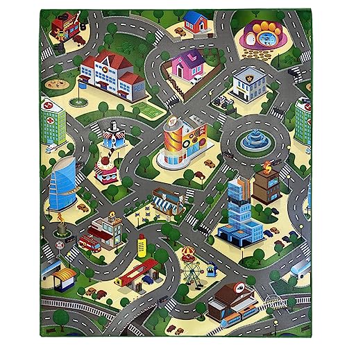Acomoda Textil – Alfombra Infantil Impermeable y Acolchada para Jugar y Aprender 120x200 cm....