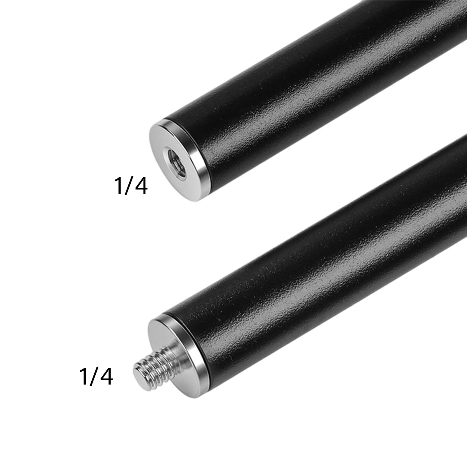 Tige d ' Extension d ' Appareil Photo, Filetage 1/4, Adaptateur télescopique en Fer pour équipement de Photographie, DSLR, Tige d ' Extension en métal pour Appareil Photo